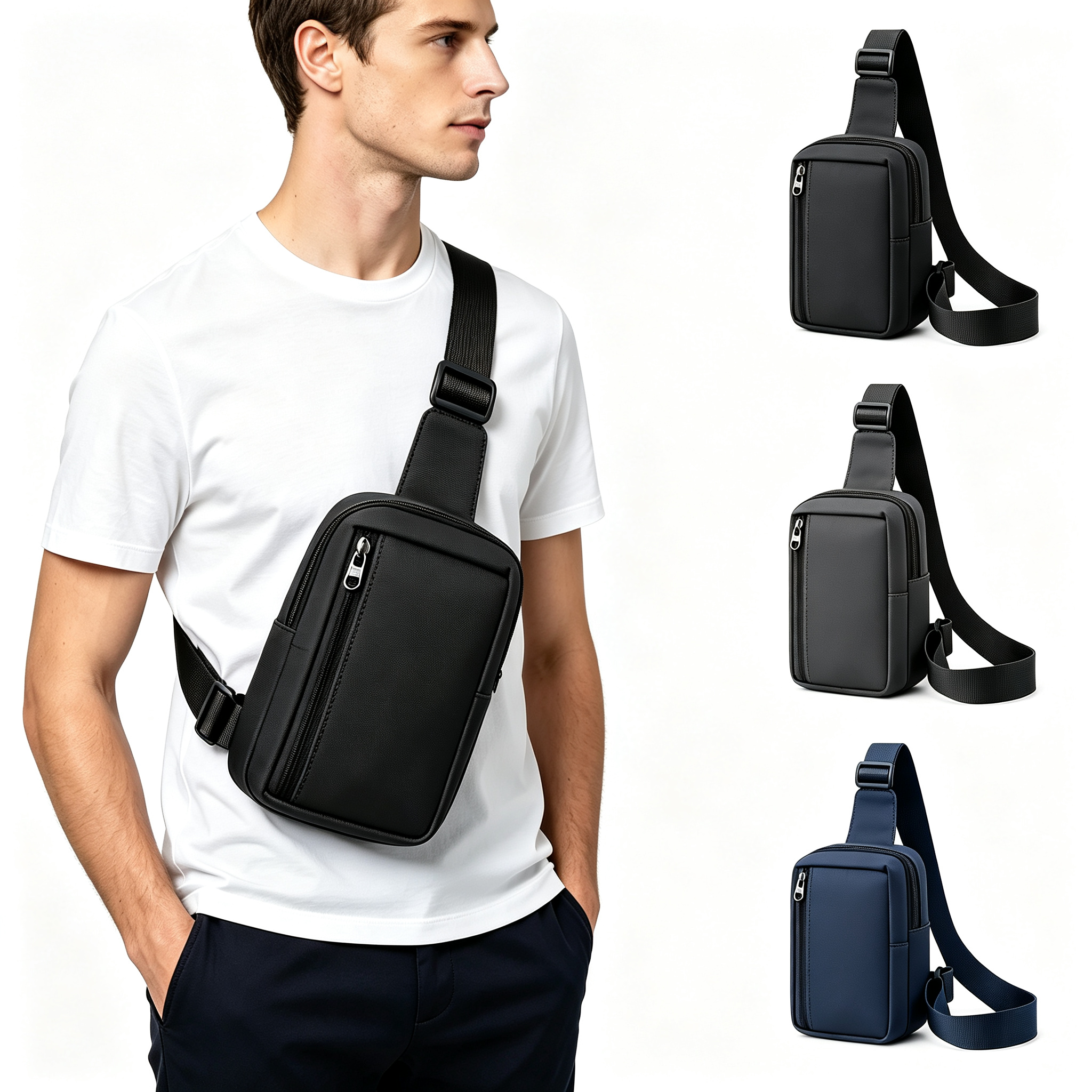 Outdoor Casual Mult-Functional Crossbody Bag