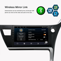 Autoradio Android 10, 8 cœurs, Navigation GPS, lecteur multimédia, stéréo, sans DVD, enregistreur cassette, unité centrale, pour voiture Toyota Corolla 2018