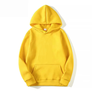 Wholesale High Quality Custom Printing Thick Blank <b>Plain</b> Custom Sweatshirts USA Size Pullover Men's <b>Hoodies</b> - Product Image 1