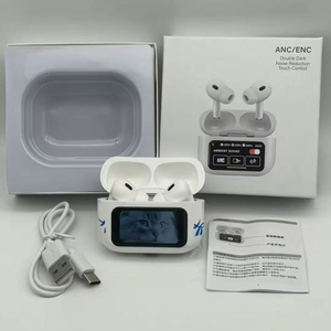 Vente à Chaud Écouteurs <span class=keywords><strong>ANC</strong></span> A9 Pro TWS avec Écran LED à Contrôle Tactile Écouteurs <span class=keywords><strong>Anc</strong></span> ENC Écouteurs BT sans Fil à Bas Prix - Product Image 2