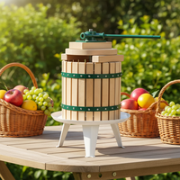 XH Model 001 Hoge Efficiëntie Commerciële Sapcentrifuge Gezonde Houten Spiralenmotor Multifunctioneel Eenvoudige Bediening Fruitpers