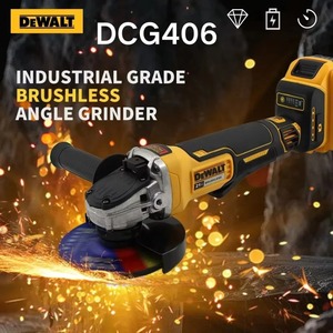 เครื่องเจียร์มุมแบบหัวแบน DEWALT DCG406 ขนาด 125 มม. รุ่นปี <span class=keywords><strong>2026</strong></span>  แบบไม่มีแบตเตอรี่และอุปกรณ์เสริม  18V ลิเธียม บรัชเลส - Product Image 2
