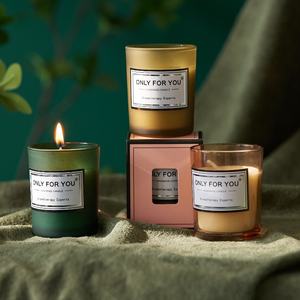 Sıcak satış özel doğal organik kokulu mum el yapımı soya balmumu mumlar kokulu lüks mumlar koku - Product Image 3