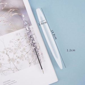 Wholesale Food Grade <b>Silicone</b> Ball Pen Mold for Epoxy Resin DIY Eco-Friendly Reusable with Refill - Product Image 3
