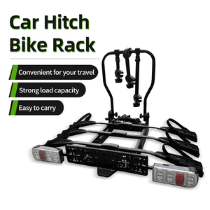 Aleación de aluminio <span class=keywords><strong>3</strong></span> <span class=keywords><strong>Bicicletas</strong></span> Montaje Trasero Tow Ball Bike Carrier Rack con marco de licencia - Product Image 5