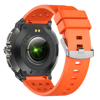 Montre connectée pour homme Direct Factory AK17G, écran 1,43 pouces, mémoire 128 Mo, plus de 100 modes sportifs, IP68, appels Bluetooth, moniteur de fréquence cardiaque, GPS, boussole, e-mail