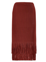 Vêtements pour femmes en gros, costume plissé Miyake, taille unique, haut et jupe à franges, ensemble deux pièces, ensemble de mode formel pour femmes