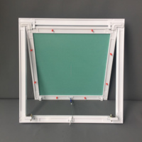 Ensemble complet d'accessoires pour panneaux d'accès en aluminium pour plafonds, y compris les fixations et les verrous à pression