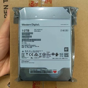 Ổ đĩa cứng huh721010ale600 doanh nghiệp đĩa cứng giám sát video ghi 10TB Công suất kỹ thuật số phía Tây SATA 3.0 cổng mở rộng mới cho máy chủ nội bộ Ổ đĩa cứng cho serv - Product Image 1