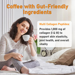 Natural Herbal Fuel Collagen & Mushroom Coffee Servings with Fuel Mushroom Proprietary Blend Support Enhanced Mood Servings - Product Image 5