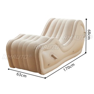 Canapé-lit gonflable en PVC pour voiture, design moderne et pliable, idéal pour le salon, la voiture, le camping, l'hôtel ou la chambre. - Product Image 6