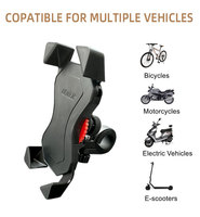 Telefoonhouder voor fiets en motor, 4 en 7 inch, in de buurt