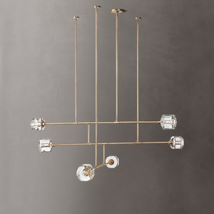 Lámpara Colgante Moderna de Cristal con Diseño Especial, Estilo Bola Redonda, Cristal Ahumado, para Hotel - Product Image 6