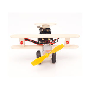 ألعاب تعليمية مجموعات طائرة خشبية تصنعها بنفسك نموذج طائرة خشبية للتجميع التعليمي - Product Image 3