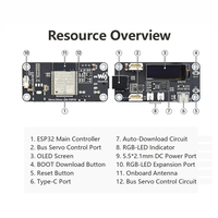 Papan Ekspansi Penggerak Motor Servo ESP32 dengan WiFi Terintegrasi, Papan Pengembangan ESP32 Dual Core untuk Perangkat Cerdas Robot