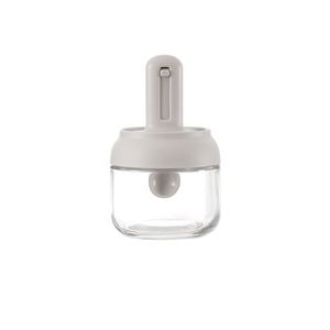 FaSoLa Spice Jar With Spoon Airtight Lid For Kitchen Seasoning Storage Grey - Product Image 3