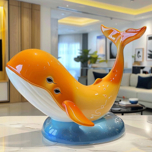 Tùy chỉnh sợi thủy tinh điêu khắc voi công viên chủ đề tác phẩm điêu khắc vườn tượng tác phẩm điêu khắc ngoài trời - Product Image 6