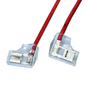 Jinfengsheng 187 Flag Type Spring Terminal Wire 6.3mm PVC Insulated For <b>Switch</b> <b>Adapter</b> Harness - Product Image 1
