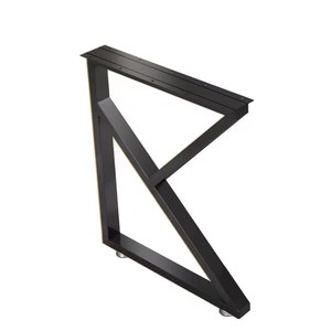 Pieds de meubles en fer coniques obliques et droits avec protection pour armoires, canapés d'extérieur, tables basses, chaises, chambre et salon - Product Image 5
