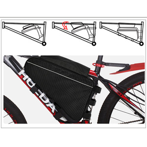 Batería Triangular Impermeable de 48V LiFePo4 <span class=keywords><strong>18650</strong></span> de Estado Sólido para Bicicleta Eléctrica/Montacargas, 20AH Recargable, 1000 Ciclos, Kit de Motor de 750-3000W - Product Image 2