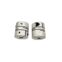 Soufflet à ressort à vis en alliage d'aluminium haute résistance accouplement serrage Flexible pour Transmission de puissance personnalisation OEM