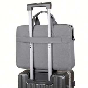 Maletín de Negocios <span class=keywords><strong>para</strong></span> Hombre con Logotipo Personalizado, Gran Capacidad de 15-16 Pulgadas, Bolso de Hombro <span class=keywords><strong>para</strong></span> Portátil con Diseño Elegante, Regalo Corporativo - Product Image 5