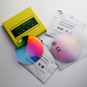 Lunettes de soleil EXIA M30 Verres <span class=keywords><strong>MR</strong></span>-8 1.61 Miroir Flash Rouge SHMC Dégradé Couleur Base Courbe 3 - Product Image 2