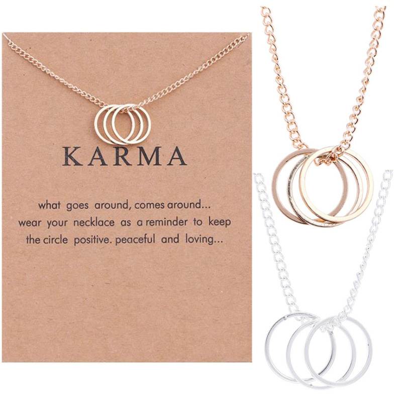 Gold Karma Necklace China Trade,Buy 