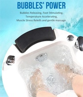Grande Vente Cuvette de Pédicure Portable pour Massage des Pieds, Idéale pour Fauteuil de Pédicure, Salon de Beauté et SPA pour les Pieds