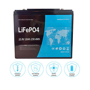 Port USB untuk daya portabel, berkemah luar ruangan, cadangan darurat rumah 12.8V 18Ah 230.4Wh EBAK Lifepo4 sel baterai Lithium - Product Image 3