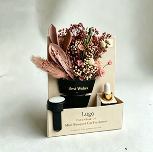 Difusor de Fragancia para Auto Ecológico con Flores Naturales Preservadas, Ambientador de Flores Secas, Mini Ramo de Aceites Esenciales, Día de la Madre - Product Image 2
