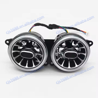 W222 Mise à niveau de l'intérieur de la voiture Évent de turbine avant et arrière Évent de lumière ambiante à LED pour Mercedes-Benz Classe S W222