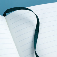Stylo-notes à bande élastique écologique, 1 pièce, papeterie avec marque-page à ruban