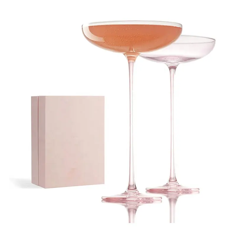 Бокалы Для приготовления мартини, Коктейльные бокалы с кристаллами ручной работы, уникальный дизайн, бокалы для коктейлей цвета шампанского с длинным стержнем