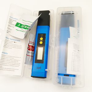 เครื่องวัดค่า pH แบบพกพา ช่วงการวัด 0.00-14.00 หน้าจอดิจิตอลสำหรับการทดสอบน้ำ - Product Image 2