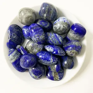 2024 naturale lucidato lapislazzuli caduto pietre di cristallo ghiaia per la vendita