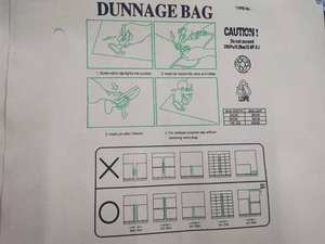 Prix de gros – Sacs de calage gonflables réutilisables et recyclables sur mesure pour la protection haute pression des charges de camions et conteneurs - Product Image 6