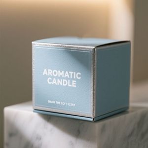 Wholesale Custom Printed Luxury <b>Candle</b> <b>Set</b> <b>Gift</b> Packaging Boxes Self Erecting Rectangle Custom Logo and Design - Product Image 6