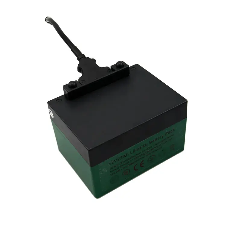 Universal 12V 18Ah Lithium Ion Battery for Electric Golf Trolley LiFePO4 Battery with T-bar and battery bag