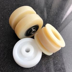 Nhà máy cung cấp Nhựa Nylon Con lăn ròng rọc Bánh xe PP trượt con lăn bánh xe - Product Image 6