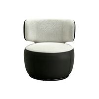 Fauteuil de réception de luxe moderne en cuir, design élégant, confortable, pour bureaux, salles d'attente et espaces de loisirs