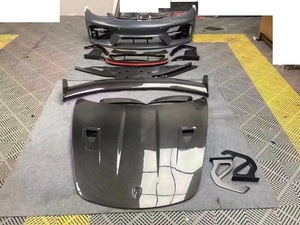 Accessoires de voiture Conversion de mise à niveau pour <span class=keywords><strong>Porsche</strong></span> <span class=keywords><strong>718</strong></span> <span class=keywords><strong>Boxster</strong></span> Cayman 2016 + TO <span class=keywords><strong>GT4</strong></span> <span class=keywords><strong>RS</strong></span> style - Product Image 5