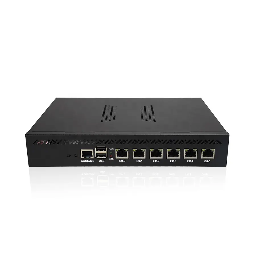 WANLAN mini pc 4 lan routeur pc D525 barebone support Mikrotik ROS et 4G LTE module Pfsense Firewall