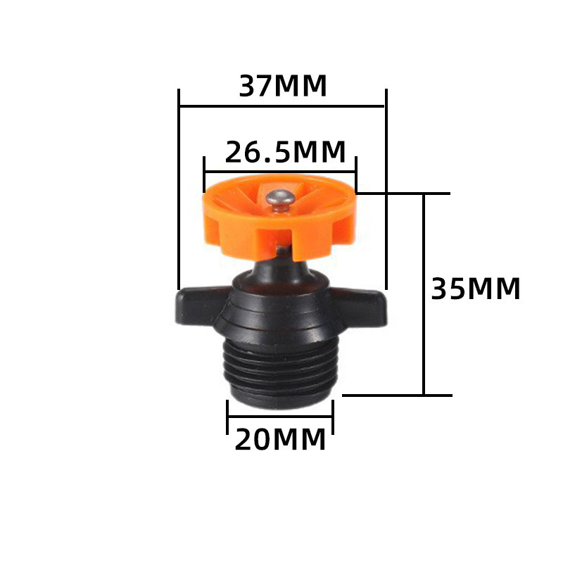 Boquilla sin obstrucciones (naranja)