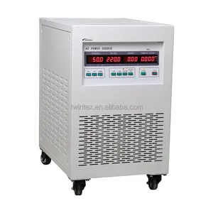 Twintex 3KVA प्रयोगशाला बेंच 400Hz समायोज्य 1 चरण 3 चरण से प्रोग्राम एसी बिजली की आपूर्ति करने के लिए प्रयोगशाला