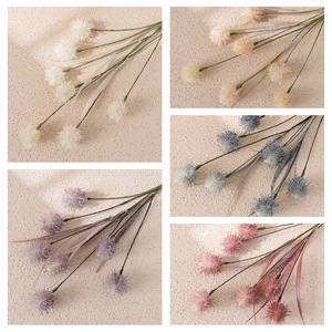 Bouquet de fleurs artificielles en plastique d'inspiration naturelle pour la décoration de la maison et de mariage MW09107 - Product Image 3