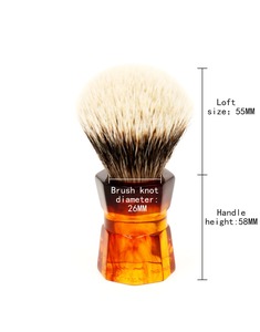 Xiaomi mijia qi — brosse à cheveux avec poignée en résine pour hommes, outil <span class=keywords><strong>de</strong></span> <span class=keywords><strong>rasage</strong></span>, Super badge, 26MM - Product Image 5