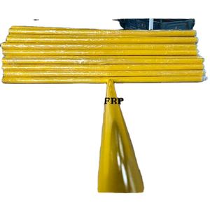Tuyau en plastique renforcé de fibre de verre de tube pultrudé par FRP enduit de peinture de haute qualité - Product Image 4