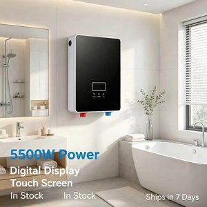 <span class=keywords><strong>Calentador</strong></span> de Agua <span class=keywords><strong>Eléctrico</strong></span> <span class=keywords><strong>Instantáneo</strong></span> Compacto de 5500W, Control Táctil Digital, <span class=keywords><strong>Calentador</strong></span> de Agua sin Tanque para el Hogar, Envío en 7 Días - Product Image 6