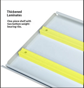 Expositor de Laticínios em Aço de Grau Industrial com Prateleiras Resistentes à Temperatura para Supermercados - Product Image 4